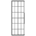 Miniatyrbillede 7 af 11: vidaXL brusekabine 80x80x180 cm matteret sikkerhedsglas sort