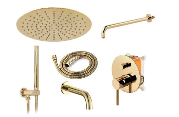 BAD OCH DUSCH SET REA LUNGO GOLD + BOX