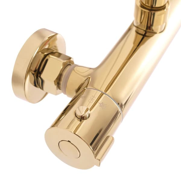 REA BLISS DUSCH SET GULD TERMOSTAT