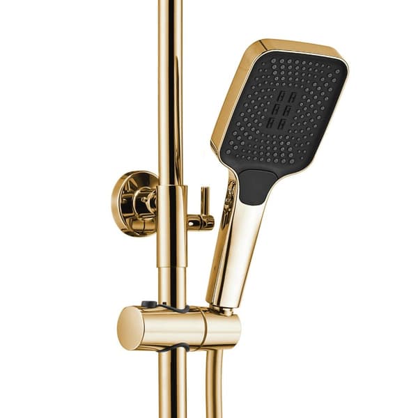 TERMOSTATISK DUSCH SET REA ROB GULD