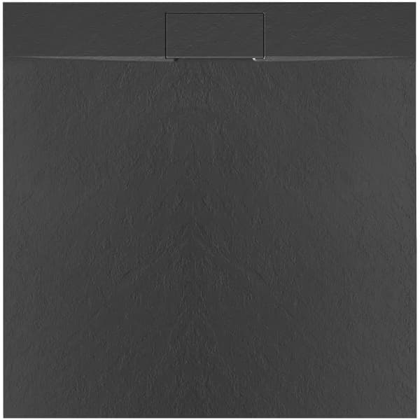 BASALT-suihkuallas musta 90X90