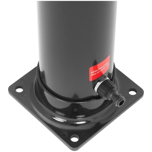 Uniprodo - Soluppvärmd utedusch - 20 l tank - Justerbart duschmunstycke