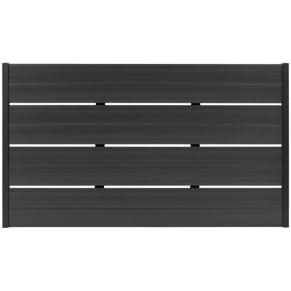 Uniprodo - Golv till utedusch - 101 x 58.3 x 4 cm