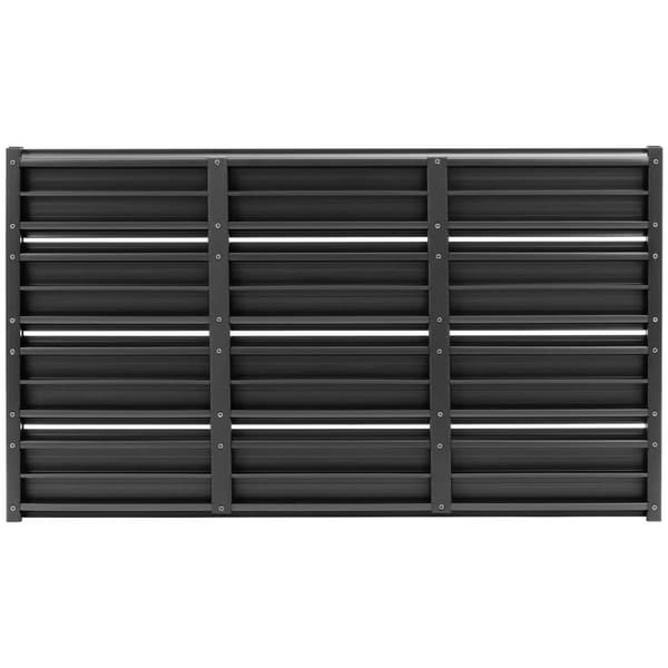 Uniprodo - Golv till utedusch - 101 x 58.3 x 4 cm