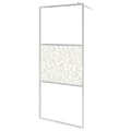 Miniatyrbillede 2 af 6: brusevæg ESG-glas med stendesign 80x195 cm