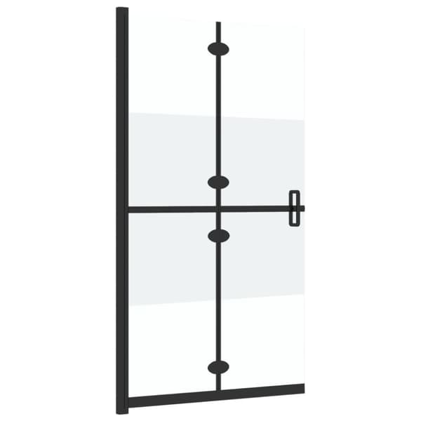 Walk-in suihkuseinä kokoontaittuva ESG 1/2 huurrelasi 90x190 cm
