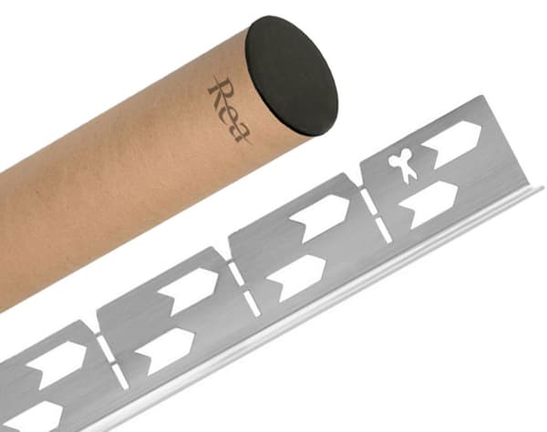 Lutningslist för duschbrunn 100cm Borstad Nickel Vänster