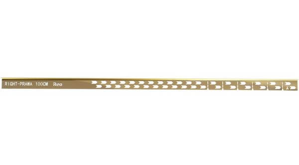 Lutningslist för duschbrunn 100cm Guld Höger