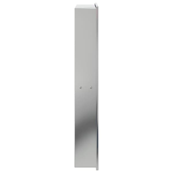 Duschnisch borstad silver 32x62x9 cm rostfritt stål