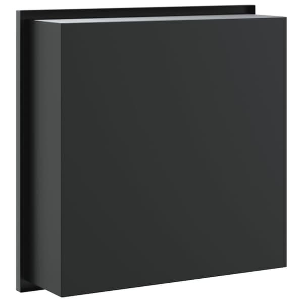 brusehylde 32x32x9 cm rustfrit stil matsort