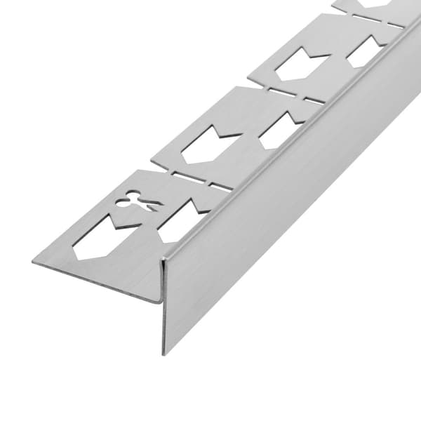AFLØBSLIST TIL BRUSEBUND REA 120CM LEFT BRUSH NICKEL