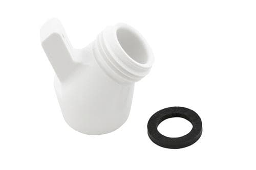 Damixa bøjning m/tap perlespray hvid