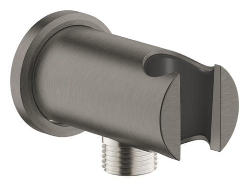Grohe Rainshower Lockvinkel - med hållare, borstad hård grafit