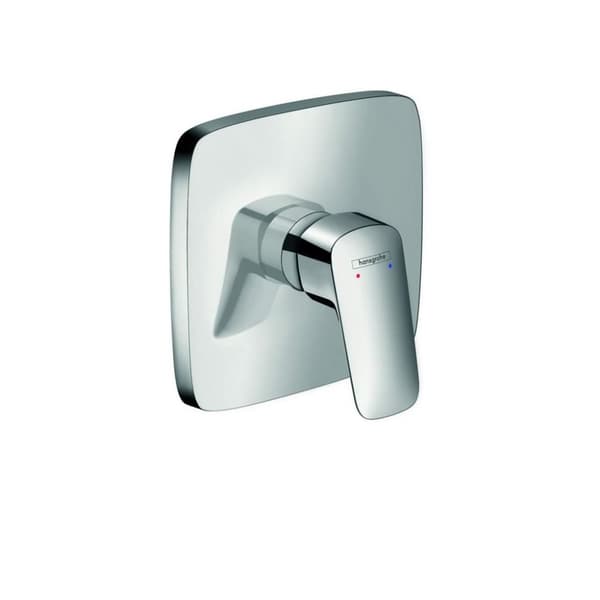 Hansgrohe Logis etgrebs brusearmatur med indbygget greb, krom 71605000