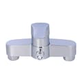 Miniatyrbillede 5 af 6: Grohe Eurosmart etgrebs brusearmatur, krom, vægmonteret, 35 mm keramisk patron, temperaturbegrænser, justerbar