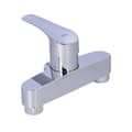 Miniatyrbillede 6 af 6: Grohe Eurosmart etgrebs brusearmatur, krom, vægmonteret, 35 mm keramisk patron, temperaturbegrænser, justerbar