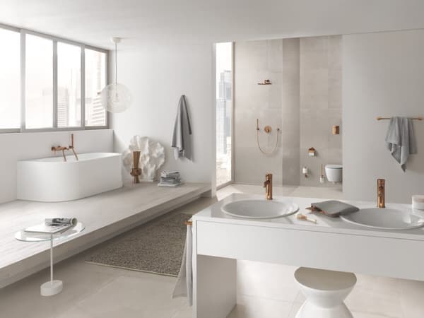 Rainshower SmartActive 130 brusehoved med 3 dyser, varm solnedgang