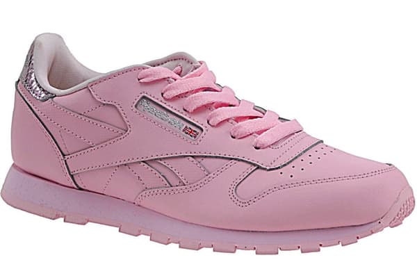 Reebok Classic Leather Metallic BD5898, för tjej, Sportskor, rosa