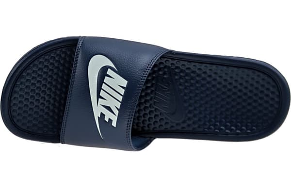 Nike Benassi JDI 343880-403, Man, Tofflor, marinblå