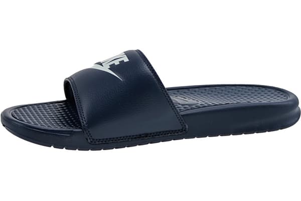 Nike Benassi JDI 343880-403, Man, Tofflor, marinblå