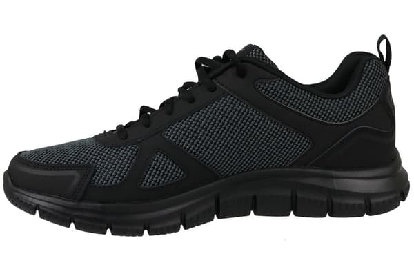 Skechers Track 52630-BBK, Mand, Træningssko, sort
