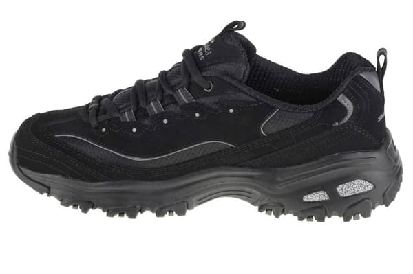 Skechers D Lites Biggest Fan 11930-BBK, Kvinde, Sneakers, sort