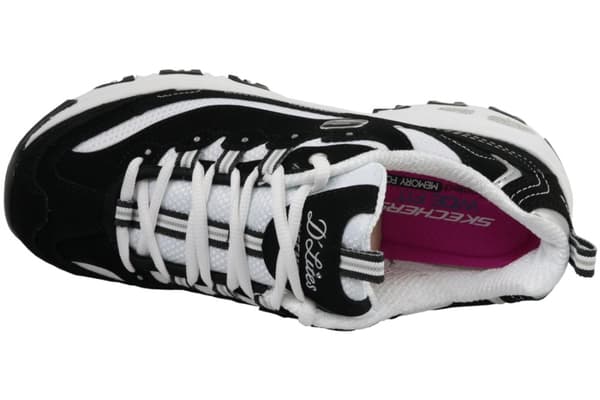 Skechers D Lites Biggest Fan, Kvinna, Sneakers, svart