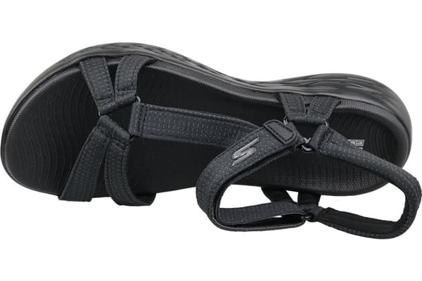 Skechers On The Go 600 15316-BBK, Kvinna, sandaler, svart