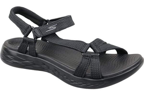 Skechers On The Go 600 15316-BBK, Kvinna, sandaler, svart