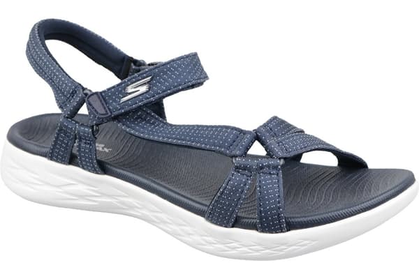 Skechers On The Go 600 15316-NVY, Kvinde, sandaler, marine blå