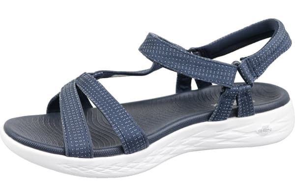 Skechers On The Go 600 15316-NVY, Kvinde, sandaler, marine blå