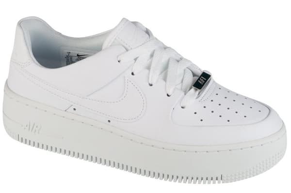 Nike Air Force 1 Sage Low AR5339-100, Kvinna, Sneakers, vit White 40,5