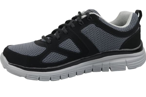 Skechers Burns-Agoura 52635-BKGY, Mand, Sneakers, sort
