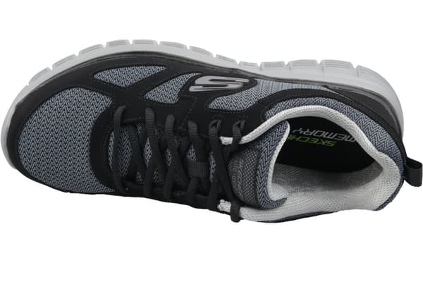 Skechers Burns Agoura 52635-BKGY, Mand, Sneakers, sort