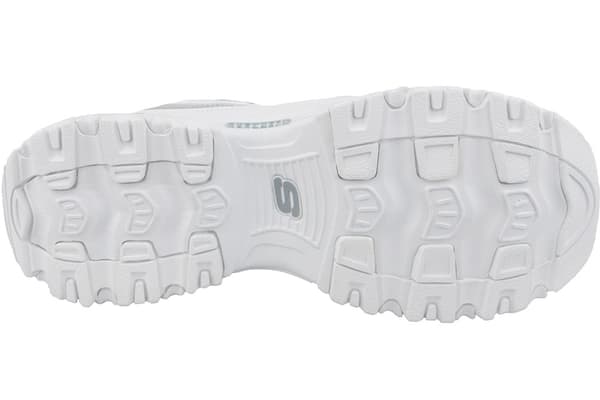 Skechers D Lites 13160-WSL, Kvinna, Sneakers, vit