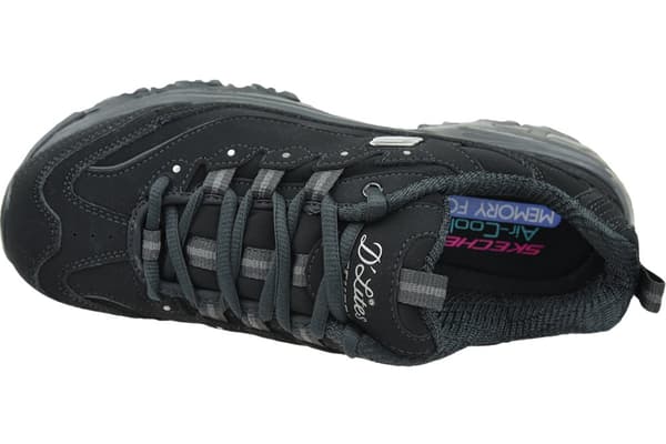 Skechers D'Lites-Play On 11949-BBK, Kvinna, Sneakers, svart