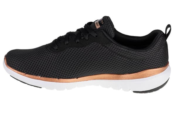 Skechers Flex Appeal 3.0 13070-BKRG, Kvinde, Sneakers, sort