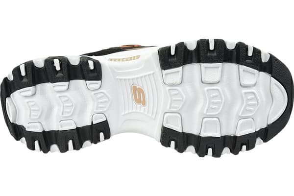 Skechers DLites, Kvinde, Sneakers, sort