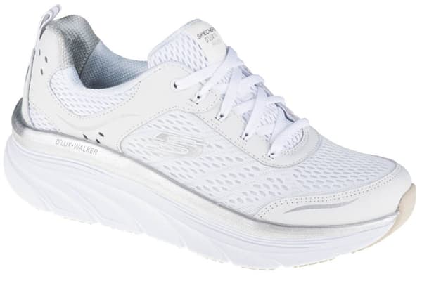 Skechers DLux Walker, Kvinde, Sneakers, hvid