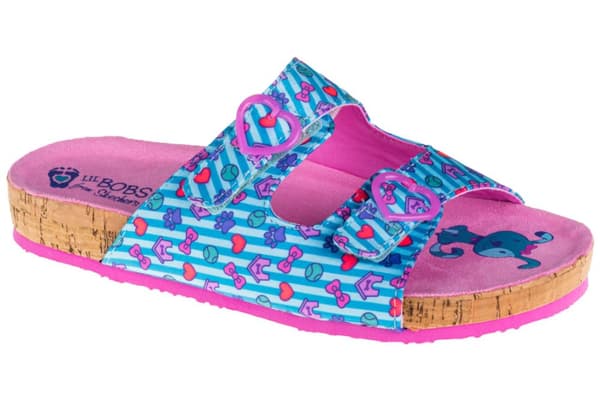 Skechers Granola, Barn, Tofflor, blå