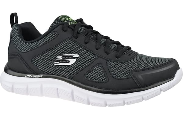 Skechers Track-Bucolo, Man, Träningsskor, svart 45