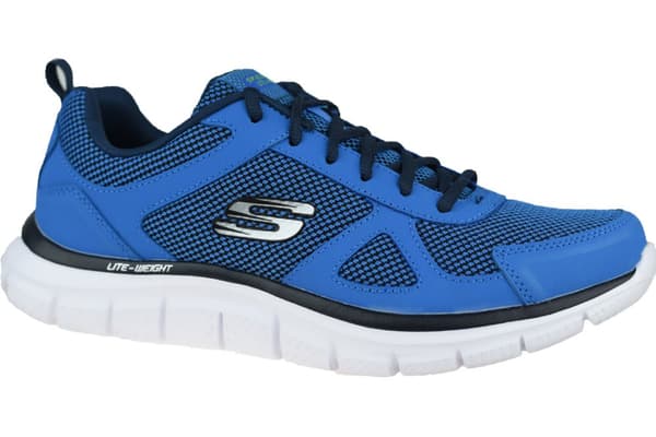 Skechers Track-Bucolo 52630-BLLM, Man, Training shoes, blå Blue 42,5