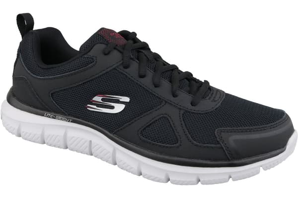 Skechers Track-Scloric, Man, Löparskor, svart