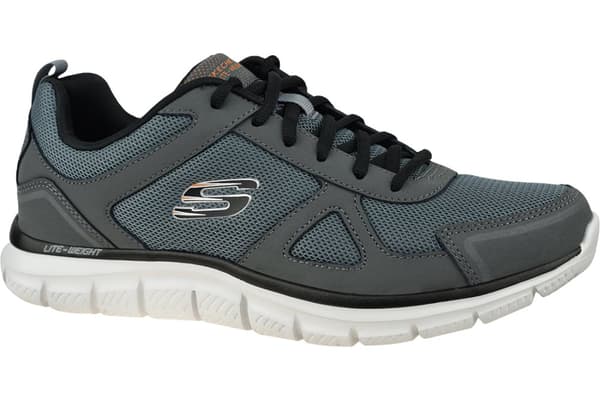 Skechers Track-Scloric 52631-CCBK, Mand, Sneakers, grå