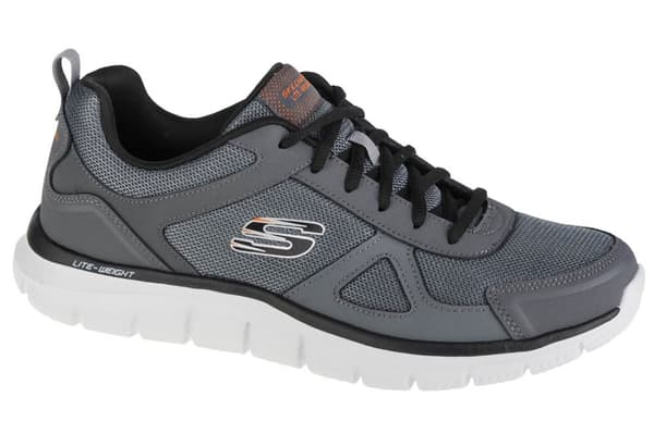Skechers Track-Scloric 52631-CCBK, Man, Sneakers, grå