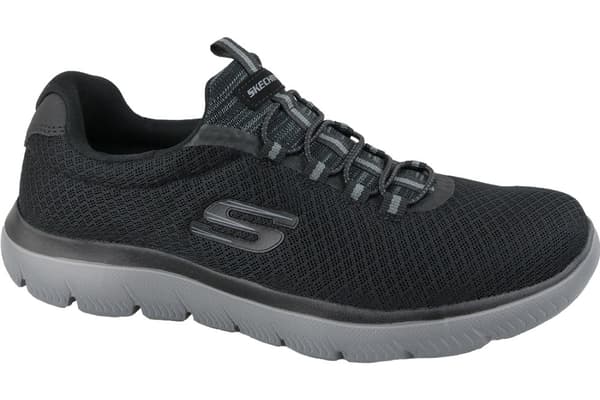 Skechers Summits 52811-BKCC, Mand, Sneakers, sort