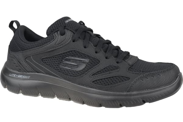 Skechers Summits-South Rim 52812-BBK, Man, Training shoes, svart