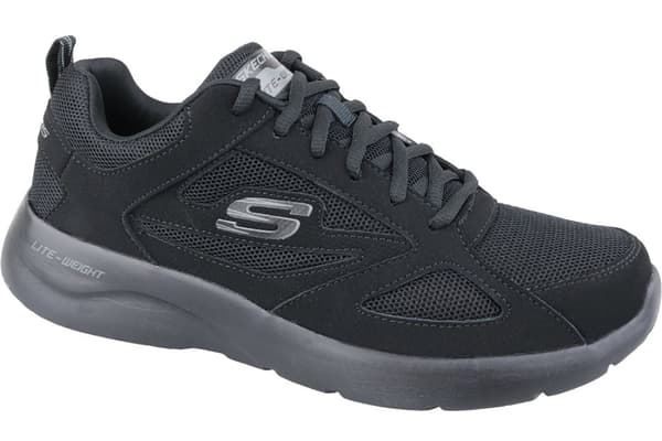 Skechers Dynamight 2.0 - Fallford 58363-BBK, Mand, Sneakers, sort