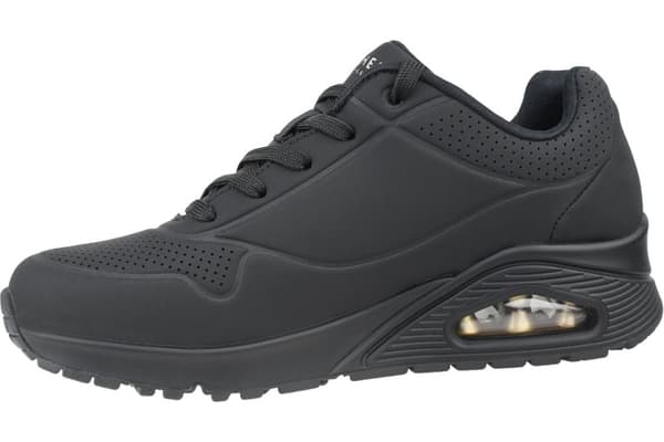 Skechers Uno-Stand on Air 73690-BBK, Kvinna, Sneakers, svart