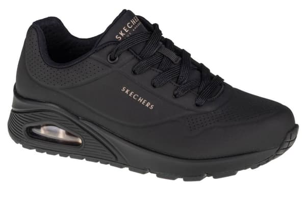 Skechers Uno-Stand on Air 73690-BBK, Kvinna, Sneakers, svart